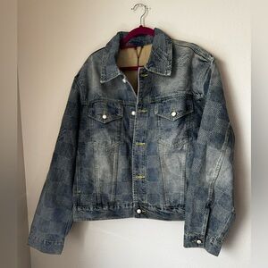LV Blue Denim Jacket